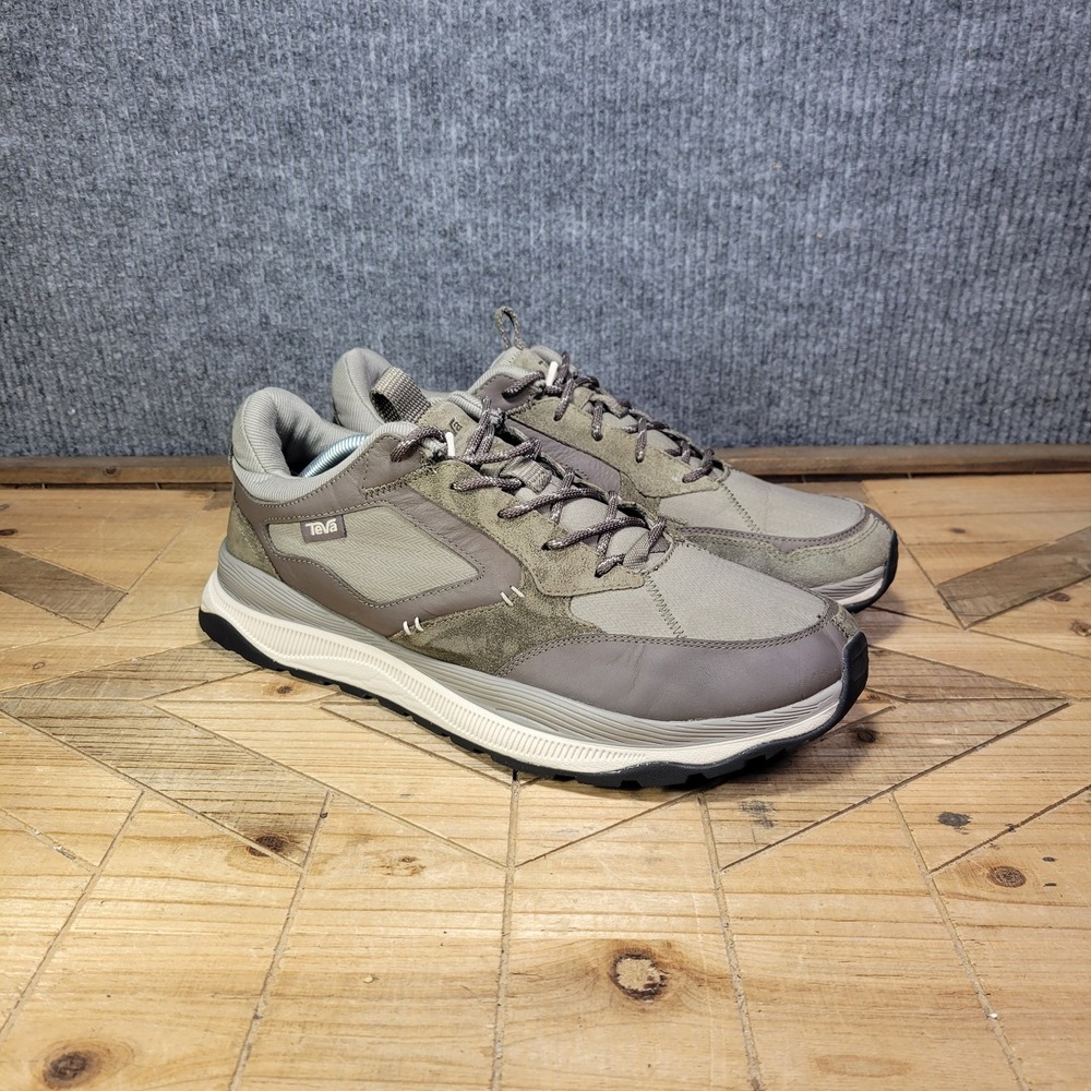 Teva Terrawave Sneakers Mens 13 Brown Hiking Trail Outdoor Shoes 1140275 Comfort